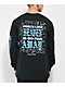 Learn To Forget Feels Like Heaven Black Long Sleeve T-Shirt - Thumbnail image 2 of 4