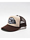 Learn To Forget Late Nights Brown & Tan Trucker Hat - Thumbnail image 1 of 4