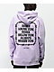 Learn To Forget Never Above You Lavender Hoodie - Thumbnail image 1 of 4