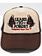 Learn To Forget Pitbull Brown Trucker Hat - Thumbnail image 2 of 8