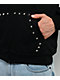 Learn To Forget Punk Stud Black Zip Hoodie - Thumbnail image 6 of 7