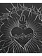 Learn To Forget Sacred Heart Embroidered Grey T-Shirt - Thumbnail image 3 of 4