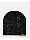 Learn To Forget Scattered Rhinestone Black Skully Beanie - Thumbnail image 1 of 2