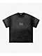 Learn To Forget Thrashed Studded Black Wash T-Shirt - Thumbnail image 6 of 6