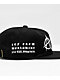 Learn To Forget Web Of Anarchy Black Strapback Hat - Thumbnail image 5 of 6