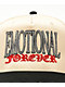 Learn To Forget x Emo Nite Emotional 4 Ever Beige Snapback Hat - Thumbnail image 3 of 3