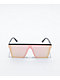 Lentes de sol espejados Shield verdes