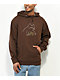 Leon Karssen Not Sure Brown Hoodie - Thumbnail image 1 of 3