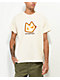 Leon Karssen Retro Logo Natural T-Shirt - Thumbnail image 1 of 2