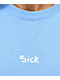 Leon Karssen Sick Mishka Blue T-Shirt - Thumbnail image 3 of 3