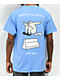Leon Karssen Sick Mishka Blue T-Shirt - Thumbnail image 1 of 3