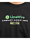 LimeWire Company Picnic Black T-Shirt - Thumbnail image 3 of 3
