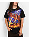 Liquid Blue Dragon Fire Black T-Shirt - Thumbnail image 1 of 2