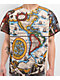 Liquid Blue World Map Natural T-Shirt - Thumbnail image 3 of 3