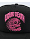 Liquid Death Bubble Black Trucker Hat - Thumbnail image 3 of 3