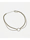 Little Rooms Midnight 14" Silver Necklace - Thumbnail image 2 of 3
