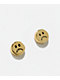 Little Rooms Sad Gold Stud Earrings - Thumbnail image 1 of 2