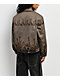 Live Mechanics Crowd Control Brown Bomber Jacket - Thumbnail image 2 of 6