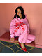 Lonely Ghost Ways To Say ILY Pink Wide Leg Sweatpants - Thumbnail image 8 of 8