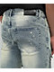 Lost Hill Light Wash Denim Cargo Pants - Thumbnail image 5 of 6