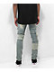Lost Hill Light Wash Denim Cargo Pants - Thumbnail image 2 of 6