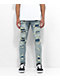 Lost Hills Rip Repair Light Wash Denim Jeans - Thumbnail image 1 of 6