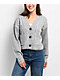 Love Knits NYC Grey Crop Cardigan - Thumbnail image 3 of 4