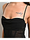 Lovesome Corset Black Glitter Dress - Thumbnail image 3 of 10