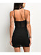 Lovesome Corset Black Glitter Dress - Thumbnail image 2 of 10