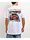 Lowered Lifestyle Death To Tires White T-Shirt - Thumbnail image 1 of 3