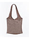 Lunachix Button Front Brown Halter Top - Thumbnail image 2 of 2