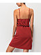 Lunachix Red Shoelace Belt Mini Dress - Thumbnail image 2 of 4