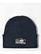 Lurking Class By Sketchy Tank Gas Station Box Logo Navy Beanie - Thumbnail image 1 of 2