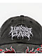 Lurking Class By Sketchy Tank To Hell Black Wash Strapback Hat - Thumbnail image 3 of 5