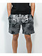 Lurking Class By Sketchy Tank Tomb shorts deportivos tie dye negros y grises