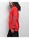 Lurking Class By Sketchy Tank Unchained Patched Red Zip Hoodie - Thumbnail image 3 of 6