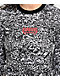 Lurking Class By Sketchy Tank x Stikker Madness Black & White Thermal Long Sleeve Crop T-Shirt - Thumbnail image 3 of 4