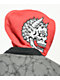 Lurking Class by Sketchy Tank Barb Grey Hooded Flannel Shirt