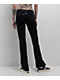 Lurking Class by Sketchy Tank Barbed Black Foldover Flare Pants - Thumbnail image 2 of 4
