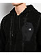 Lurking Class by Sketchy Tank Barbed Black Sherpa Zip Hoodie - Thumbnail image 3 of 6