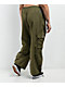 Lurking Class by Sketchy Tank Barbed Wire Olive Parachute Pants - Thumbnail image 5 of 11