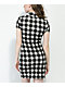 Lurking Class by Sketchy Tank Black & White Plaid Tie Dress - Thumbnail image 2 of 6