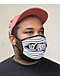 Lurking Class by Sketchy Tank Blinds Black & White Face Mask