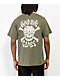 Lurking Class by Sketchy Tank Bonehead Military Green T-Shirt - Thumbnail image 1 of 3