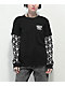Lurking Class by Sketchy Tank Bones Black 2fer Long Sleeve T-Shirt - Thumbnail image 2 of 6