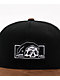 Lurking Class by Sketchy Tank Box Logo Brown & Black Snapback Hat - Thumbnail image 3 of 4
