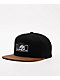 Lurking Class by Sketchy Tank Box Logo Brown & Black Snapback Hat - Thumbnail image 1 of 4
