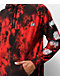 Lurking Class by Sketchy Tank Branch Logo Red Tie Dye Hoodie