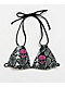 Lurking Class by Sketchy Tank Burmese Snakeskin Triangle Bikini Top - Thumbnail image 5 of 5