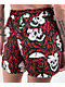 Lurking Class by Sketchy Tank Burner Black & Red Board Shorts - Thumbnail image 4 of 6